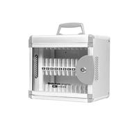 ZEPFJHE Secure Locking Mobile Device Storage Cabinet for School Organization Aluminum Alloy Construction Aluminum Alloy Phone Locker for