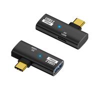 ZEPFJHE Set Of 2pcs Portable PD100W Type C Splitter Connector Adapter For Simultaneous Charging Of Laptop And Phone On The Go For Laptop And Phone Charging