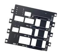 ZEPFJHE SFF8643 to 4 Slot Backplane Featuring Full Tantalum Capacitors for Power Stability and Large Hollow Heat Dissipation Design Tantalum Capacitors