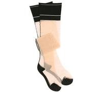 ZEPFJHE Sheer Silk Thigh High Stockings Contrast Top Cuban Heel Nylon Long Socks Backseam Seamed Stockings