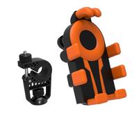 ZEPFJHE Shockproofed Cycling Phone Mount Nonslip Handlebars Clamp Cycling Gear For Outdoor Sport Ergonomic Bike Phone Holder Gear