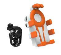 ZEPFJHE Shockproofed Cycling Phone Mount Nonslip Handlebars Clamp Cycling Gear For Outdoor Sport Ergonomic Bike Phone Holder Gear