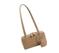 ZEPFJHE Shoulder Bag For Women Trendy Evening Clutches Purse Pu Leather Under The Arm Purses Slings Bag Handbag Dumpling Slings Handbag