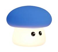 ZEPFJHE Silicone Mushroom Night Light for Kids Rooms Adjustable Color USB Charging Eye Caring Bedroom Accessory Texture Rechargeable Mushroom Lamps