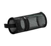 ZEPFJHE Simple Pencil Case Clear Bag Large Capacity Pen Pouches Cylindrical Bag Organisers for School Pouch Simple Cylindrical Large Capacity