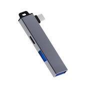 ZEPFJHE Sleekly USB C Hubs Type Expansion Hubs With Hanging Hole Design For Easy Carrying And Wide Compatibility Capacity Type Hub