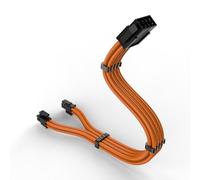 ZEPFJHE Sleeved ATX12V CPU Power Extension Cable For Improved Flexibility Up To 800w Rating 18AWG Wire Gauges Wire CPU Extension Cable