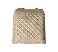 ZEPFJHE Slip-on Console Armrest Cover for 150 Without, Beige1 | Leather Outer Layer, Main Armrest Area Coverage, Reduced Exposure to Friction, Scratches and Everyday Messes