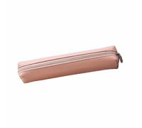 ZEPFJHE Small Pencil Case Portable Pen Holder Box Leather Pencil Bag Pen Pouches Travel Makeup Bag for School Office Travel Case