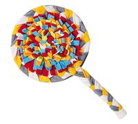 ZEPFJHE Snuffle Dog Stuffed Candy Treat Dispensing Toy Chew-Resistant Soft Chew For Dogs Encouraging Foraging Skills