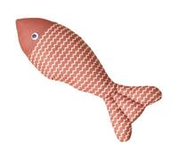 ZEPFJHE Soft Plush Fish Cats Toy Interactively Sounding Toy Cats Chewing Bites For Kittens Entertainment Kittens Chew