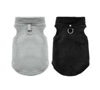 ZEPFJHE Solid Color Dog Pullover Furry Vest For Dogs To Large Dogs For Winter Basic Solid Color Vest Thick Coats Pet Winter Coat Small