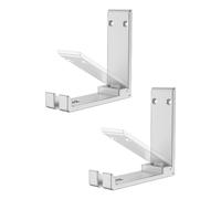 ZEPFJHE Space Saving FoldableHolder Stand Hanger Headphone Rack Build-in Cable Organsier Slot For Gamers Music Lovers 1Pc/2Pc Headphone Holder For Gamers