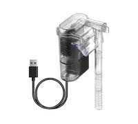 ZEPFJHE Space Saving Wall Mounted Aquarium Filter With Adjustable Flowing Filtration Media For FishTanks Low Noise Aquarium Filtration