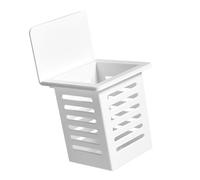 ZEPFJHE Spoon Chopsticks Holder Drying Rack Kitchen Tableware Holder Wall Hanging Cutlery Drainage Basket Storage Box Wall Mounted Storage Rack For Home Use