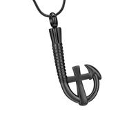 ZEPFJHE Stainless Steel Pet Cremation Jewelry Memorial Necklace Lockets Representing Connection for Pet and Family Member Loss Remembrances Gift