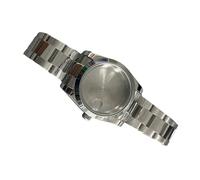 ZEPFJHE Stainless Steel Watch Bezel and Metal Band Fashion Men Watch Case Part for Repair and Mods Enthusiast Supplies