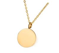 ZEPFJHE Stainless Steels Pet Ashes Holders Round Urn Pendant Necklace For Lost Pet Remembrances And Fashion Keepsakes Cremation Urn Jewelry