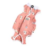 ZEPFJHE Surgical Wound Protective Cats Bodysuit After Recovery For Castration Post Wound Care Suit Surgeries