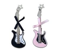 ZEPFJHE Sweet Bowknot Hair Clip Stylish Guitar Hairpin Fashionable Hair Barrette Delicate Hair Jewelry Hair Adornments for Women