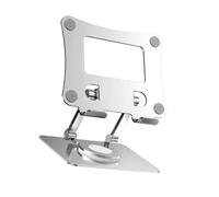 ZEPFJHE Tablet Stand Bracket Desk Adjustable Tablet Foldable 360 Degree Rotatable Desktop Laptop For Laptop Adjustable Height Desk Stand