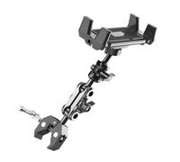 ZEPFJHE Tablet Stand Holder for Tablet Adjustable 360 Rotating Degree Tablets Desk Clamp Mounting for Cellphone Metal Phone Stand with Clamp