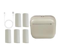 ZEPFJHE Thermals Label Printer With Rechargeable Battery For Instants Printing On Devices Photo Label Printer