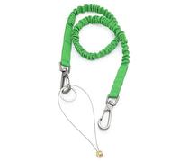 ZEPFJHE Thicken Bungee Tethers Tool Lanyard with Two Buckles Strap Anti-Falling Rope Climbing Restraint Lanyard Dynamics Tool Tethers with Carabiner Attachments and Portable Rope