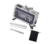 ZEPFJHE Tiny Conflagration Pit with Permanent Fashion and Strong Stainless Steel Construction for Deck Enjoyment Travel Size Pit