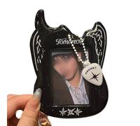 ZEPFJHE Transparent Music Lover Card Hold Lightweight for Business Cards Tickets Daily Carry Travel Card Case