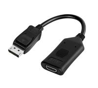 ZEPFJHE Travel DisplayPort To HDTV Port Dongle 4K 60Hz Active Video Converter Adapter Cable Line For Desktop Laptops DisplayPort Hdtv Port Converter