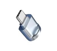 ZEPFJHE Type C Card Reader For Camera TF Memory Data Transfer Portable Aluminum Memory Adapter Shockproof Type C