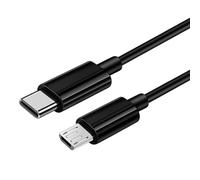 ZEPFJHE Type C to USB Cable Fast Charging and Data Transfer to MicroUSB Data Linefor Mobile Phones and Tablets