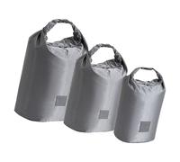 ZEPFJHE Ultralights Dry Bag Set of 3 for Backpacking Waterproof and Sturdy Polyester Materials for Camping and Hiking Storage Space Saving Organizers