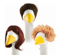 ZEPFJHE Unique Animal Hairpiece Attire Set Modeled After Traditional Bird Figure Enhances Party Themes And Festivities Whimsical Pet Costume For Holiday Gatherings