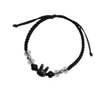 ZEPFJHE Unique Fashion Rabbits Detailed Handmade Cord For Distinctive Statement Accessories