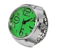 ZEPFJHE Unique Watch Couple Rings Jewelry Clock Personality Finger Watch Fashion Couple Accessory Couples