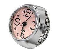 ZEPFJHE Unique Watch Couple Rings Jewelry Clock Personality Finger Watch Fashion Couple Accessory Couples