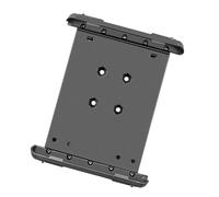 ZEPFJHE Universals Motorcycle Data Terminals Bracket Compatible 7inch 8inch Tablets Stainless Steel Spring Forklift Use Heavy Duty Nylons Tablets Clip