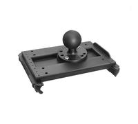 ZEPFJHE Universals Motorcycle Data Terminals Bracket Compatible 7inch 8inch Tablets Stainless Steel Spring Forklift Use Heavy Duty Nylons Tablets Clip