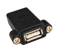 ZEPFJHE USB 2.0 Female To Extension Connector Adapter 2.0 To Extension Connector Wall Mount Adapter Easy Installation