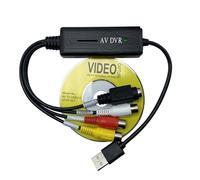 ZEPFJHE USB 2.0 Video Captures Card USB Converters Portable Adapter Video Captures Digital Converters Card For PC Laptop VCR Digitization Device