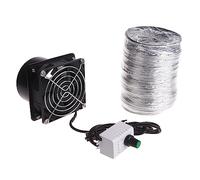 ZEPFJHE USB Adjustable Speed Air Ventilation Blower Inline Fan Window Exhauster Toilet Kitchen Exhaust Power Tool Computer Peripherals Portable Fume Extractor