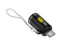 ZEPFJHE USB C Flashlight for Biking and Everyday Carry High Brightness Low Energy Consumption Not Need Battery