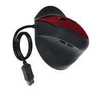 ZEPFJHE USB Cord Vertical 1600DPI Adjustable Ergonomic Grip Quiet Button Right Hand Computer Laptop PC Desktop Vertical Computer