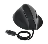 ZEPFJHE USB Cord Vertical 1600DPI Adjustable Ergonomic Grip Quiet Button Right Hand Computer Laptop PC Desktop Vertical Computer
