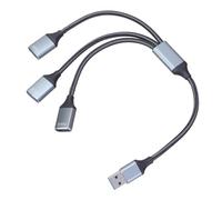 ZEPFJHE USB Male To 1xUSB3.0 Female And 2xUSB2.0 Female Hubs Adapter For PC TVs Charging Keyboards USB Extension Cable