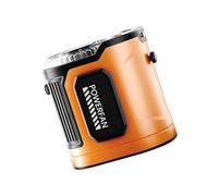 ZEPFJHE USB Rechargeable Waist Fan Multiple Adjustable Speeds Clip On Cooling For Outdoor Work Camping Fishing And Construction Sites Builts In Flashlights USB Fan