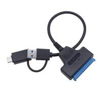 ZEPFJHE USB3.0 A+C To Disk 2.5in Disk Cable Enhances Hard Disks Performances With TRIM Command Hard Drive Converter
