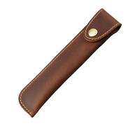 ZEPFJHE Vintage Leather Pen Case Fountain Pen Pouches Leather Sleeve Fountain Sleeve Pencil Case for Women Men Elegant Organizers